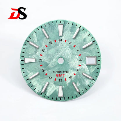 DS Sakura Blue GMT Dial 28.5mm Blue Lume NH34GMT Movement