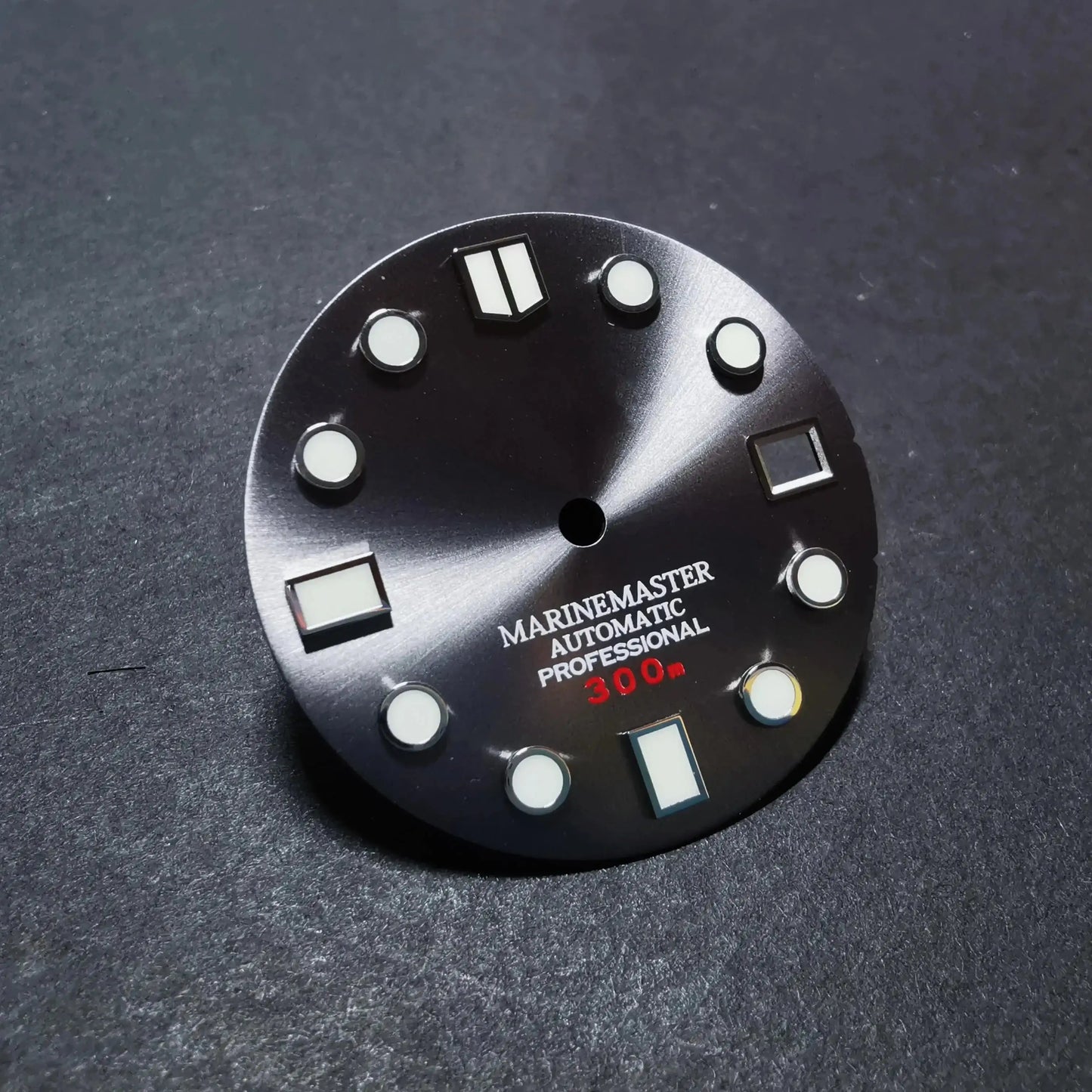 Marinemaster Dial 28.5mm BGW9 C3 Lume NH35NH36 Movement No Tick Mark