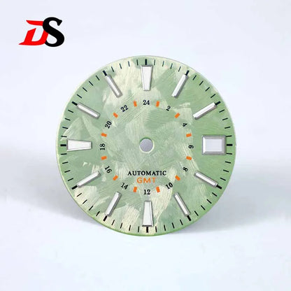 DS Sakura Orange GMT Dial Blue Luminous NH34GMT 28.5mm