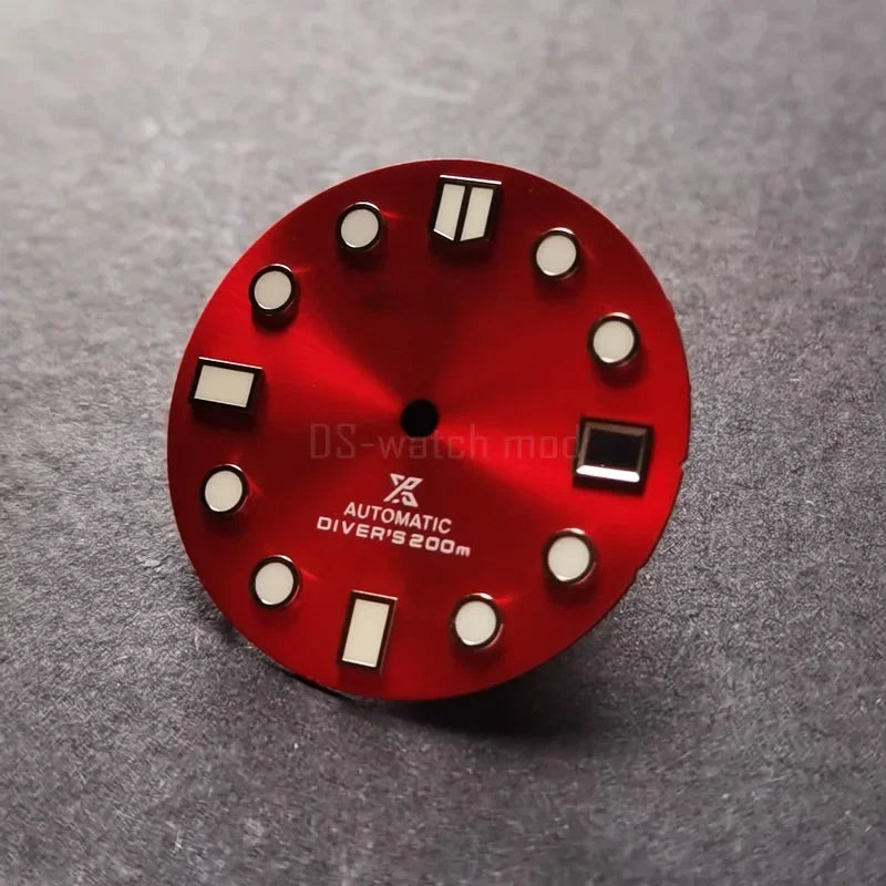 28.5mm Marinemaster MM Index X Mod Sunburst Dial BGW9 C3 for NH35 Movement