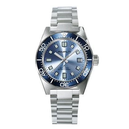 RIMALTI 62MAS 40mm Watch Sunburst Dial Classic Men's Watch Nh35 Automatic Movement Waterproof Luminous Sapphire Glass