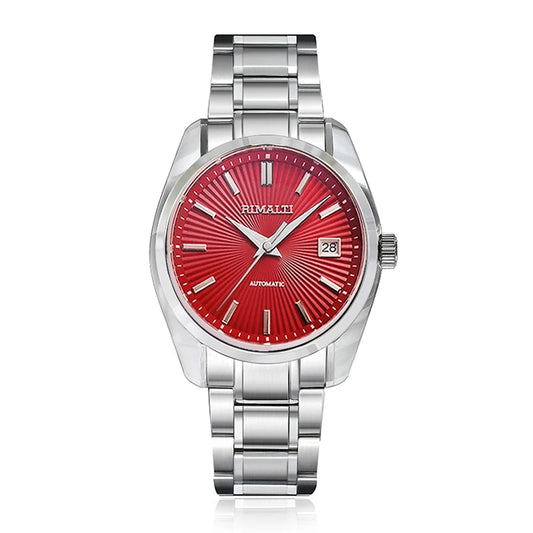 RIMALTI 40mm44gs Case Sapphire Crystal High-quality Mechanical Men's Watch GMT NH35NH34 Suitable for 32.5mm Dial