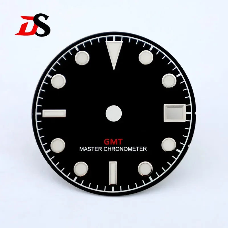 28.5mm Matte Dial Blue Lume NH35NH34GMT Movement