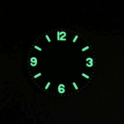 Matte Black No Date Retro Dial 40 Layers Lume