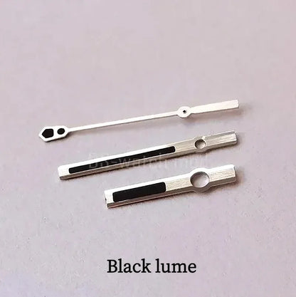 Watch Hand Modified Pointer Hour Hand BGW9 C3 Lume SKX007/Nh36/Nh35 Watch Movement Black Lume