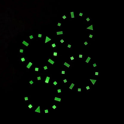 50-layer Retro 28.5mm Dial Matte Black White Dark Green Lume NH35 Movement