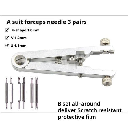 Watch Repair Tool Raw Ear Pliers Disassembly and Assembly of The Strap V-shaped Strap Removal Pliers Raw Ear Strap Remover