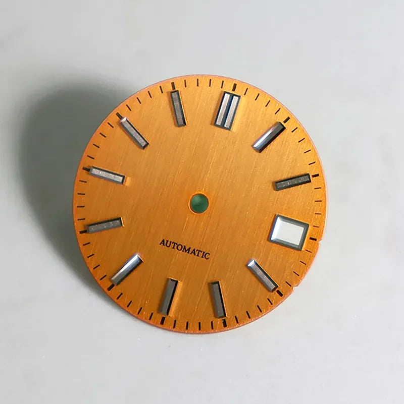 28.5mm Dial Cloth Sand No Lume for NH35 Movement – DSWATCH