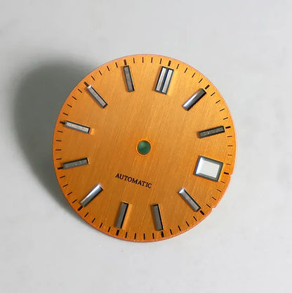 28.5mm Dial Cloth Sand No Lume for NH35 Movement