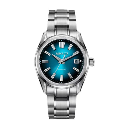 RIMALTI 40mm Watch Linen Dial High-quality Automatic Mechanical Luxury Classic Business Watch Sapphire NH35 Movement 10BAR