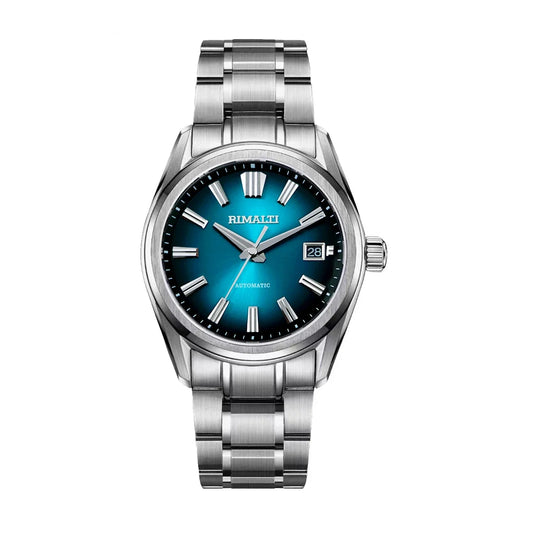 RIMALTI 40mm Watch Linen Dial High-quality Automatic Mechanical Luxury Classic Business Watch Sapphire NH35 Movement 10BAR