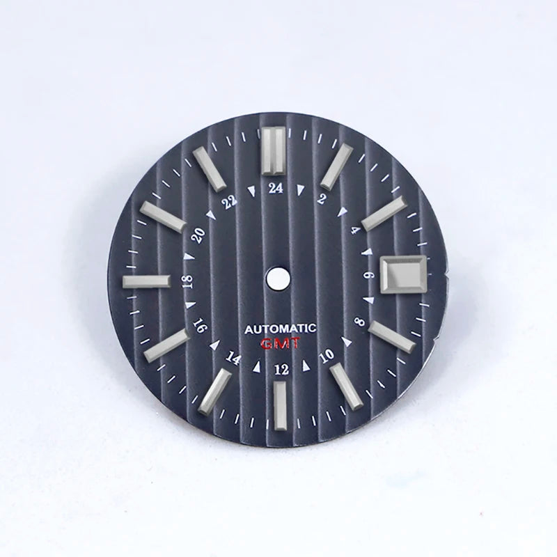 NH34 GMT Bamboo GS Sunburst Dial No Lume