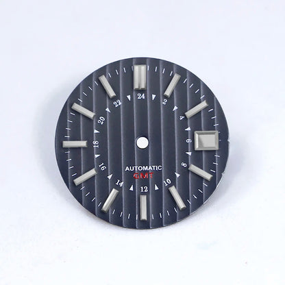 NH34 GMT Bamboo GS Sunburst Dial No Lume