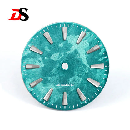 28.5MM High Quality Shunbun Sakura No Date Dial NH35 Movement OMG Blue /Green Lume