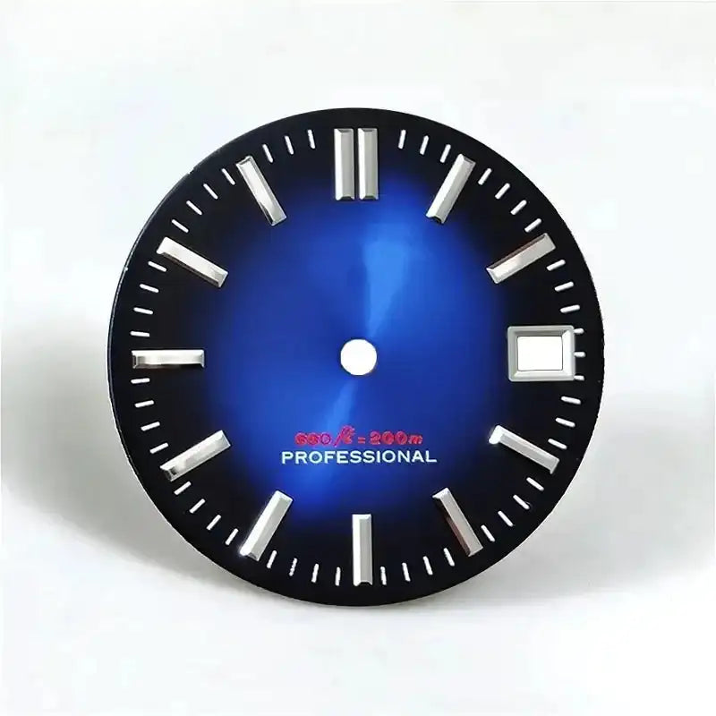 28.5mm Dial Gradient No Lume Matte Balck Dial NH35 Movement