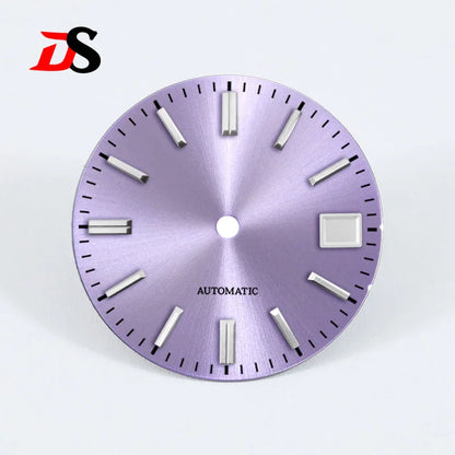 28.5mm Sunburst Dial No Lume NH35 Movement Modified Watch Accessories