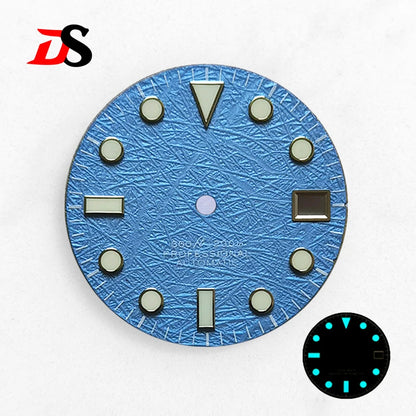 28.5mm Retro Literary Style Dial YM Index BGW9 C3 Lume NH35 Movement