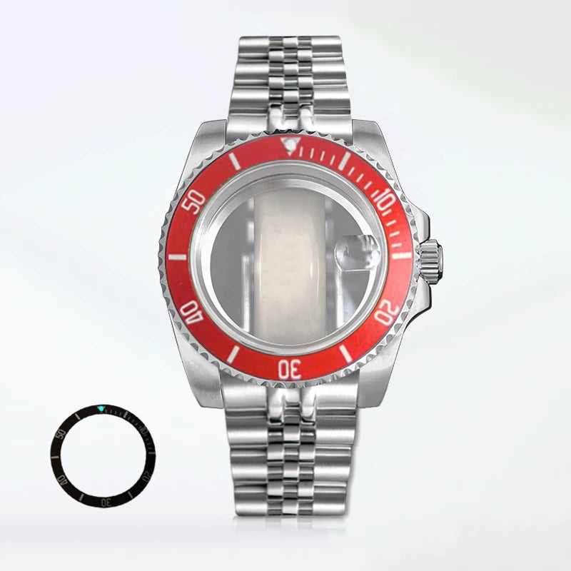 SUB Diving Case 40.5mm Stainless Steel GMT with Jubilee Bracelet NH34 ETA2824 NH35