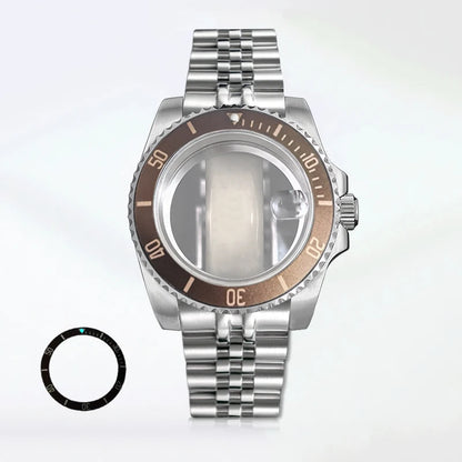 SUB Diving Case 40.5mm Stainless Steel GMT with Jubilee Bracelet NH34 ETA2824 NH35