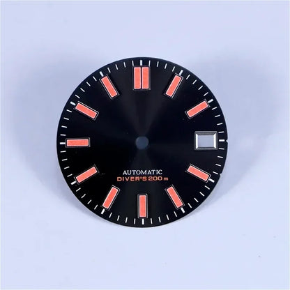 28.5mm Sunburst Dial Sbdx019 6105 Color Lume NH35 Movement