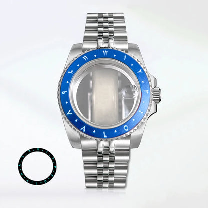 SUB Diving Case 40.5mm Stainless Steel GMT with Jubilee Bracelet NH34 ETA2824 NH35