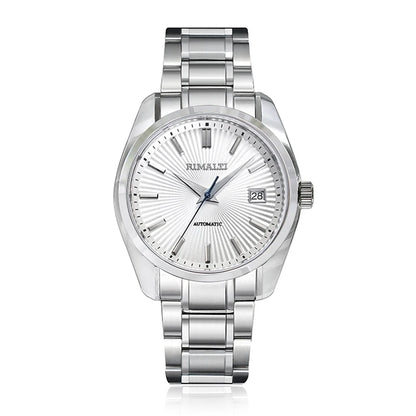 RIMALTI 40mm44gs Case Sapphire Crystal High-quality Mechanical Men's Watch GMT NH35NH34 Suitable for 32.5mm Dial