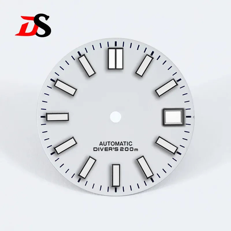 Matte 28.5mm Dial Blue Lume for Nh35 NH34 Movement Modified Watch Accessories DIVERS 200m