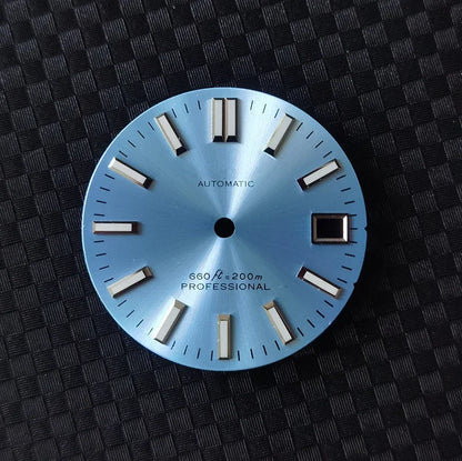 Sunburst Dial Blue Lume