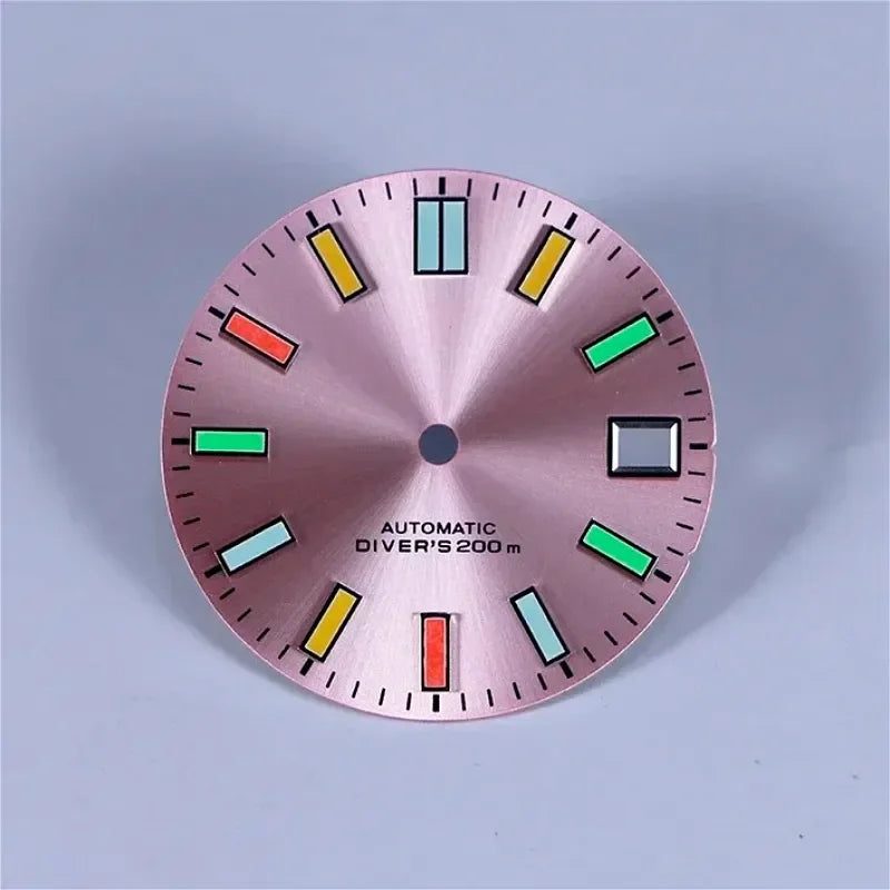 28.5mm Sunburst Dial Sbdx019 6105 Color Lume NH35 Movement