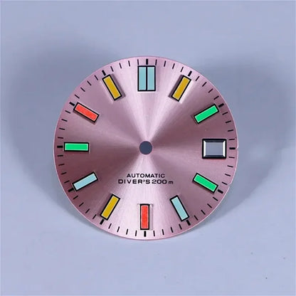 28.5mm Sunburst Dial Sbdx019 6105 Color Lume NH35 Movement