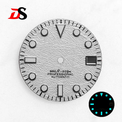 28.5mm Retro Literary Style Dial YM Index BGW9 C3 Lume NH35 Movement