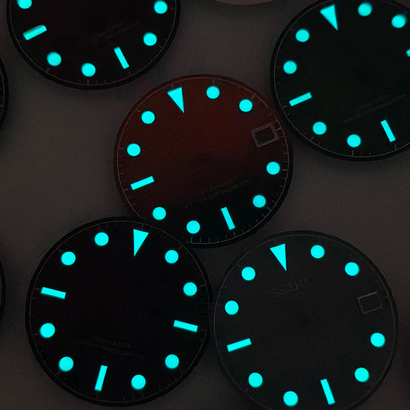 Matte Dial 28.5mm Sunburst Dial Tu-dor Blue Lume No Date NH38 NH35 Movement