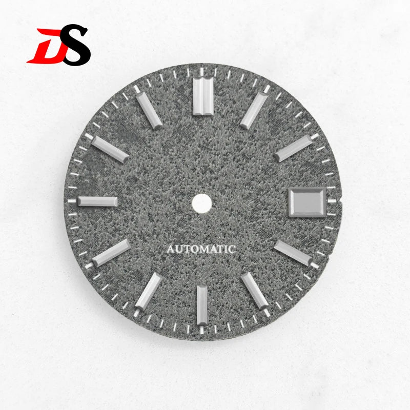 28.5mm Dial Texture Watch Faces No Lume Modified for Nh36 Nh35 Movement