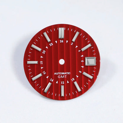 NH34 GMT Bamboo GS Sunburst Dial No Lume