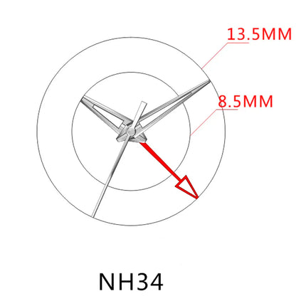 High Quality Watch Hands for NH35 NH34