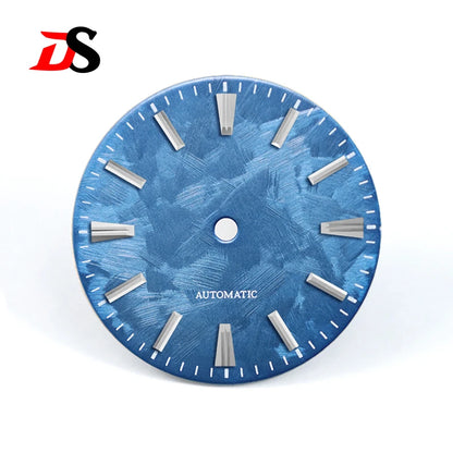 28.5MM GS High Quality Sakura No Date Dial No Lume NH35 Movement