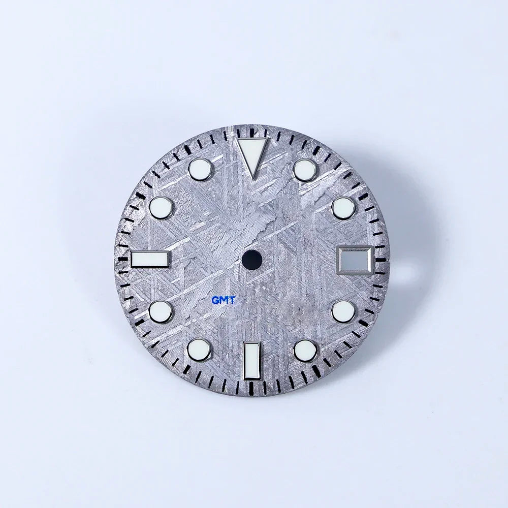 Natural Gray Meteorite Dial