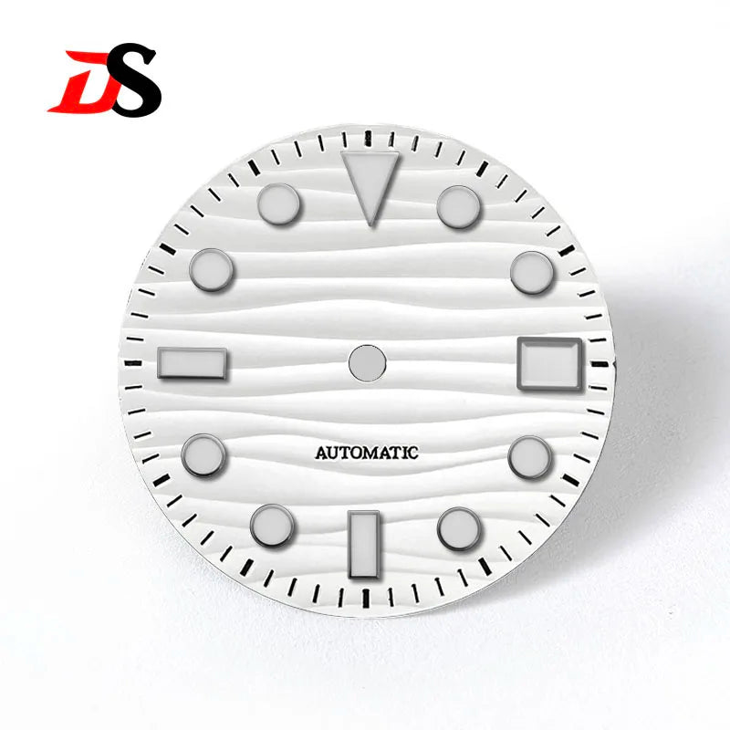 28.5mm Sea Wave Dial YM Index BGW9 C3 Lume Date NH35 NH34 Movement