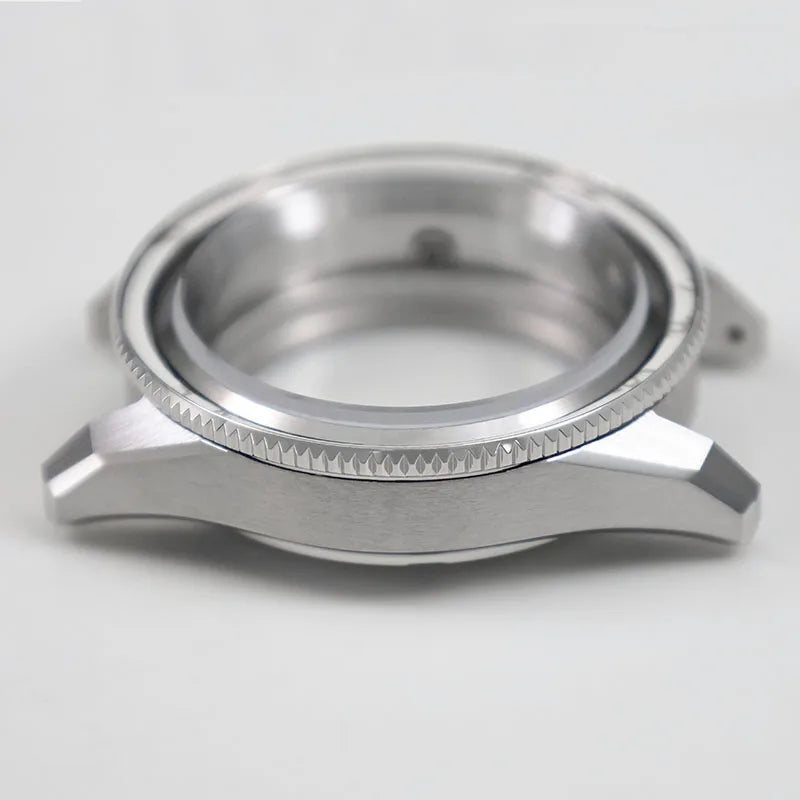 38mm CTZ Case with Bezel 38x30.6mm One-way Rotating Sapphire Crystal AR NH35 for 28.5mm NH34 120 Clicks