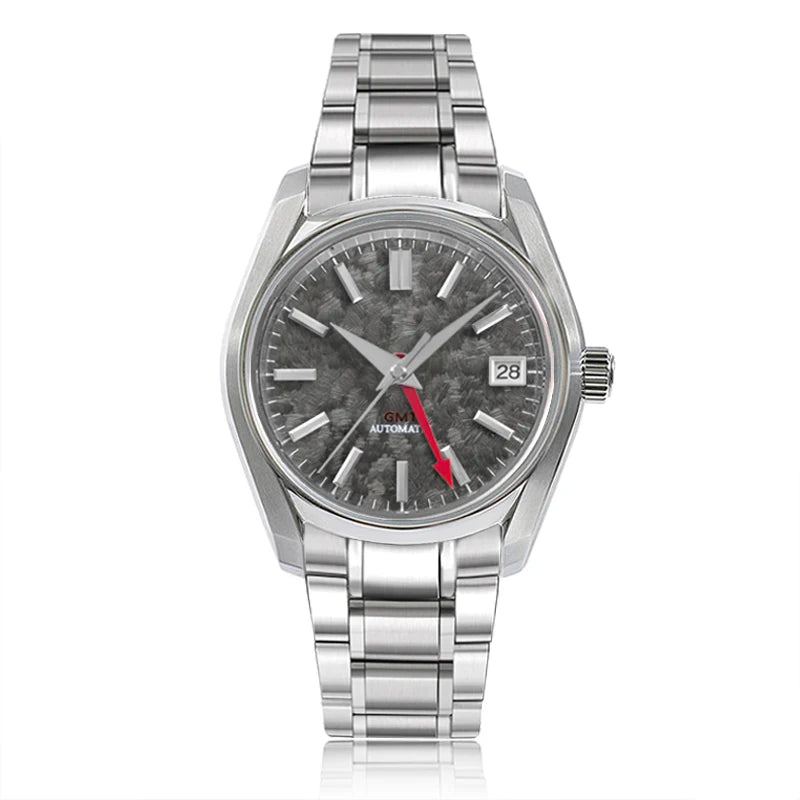 62GS 38mm Yunhai Sakura Man Ladies Watch Stainless Steel Glass AR Coating High Quality Automatic NH34GMT Movement