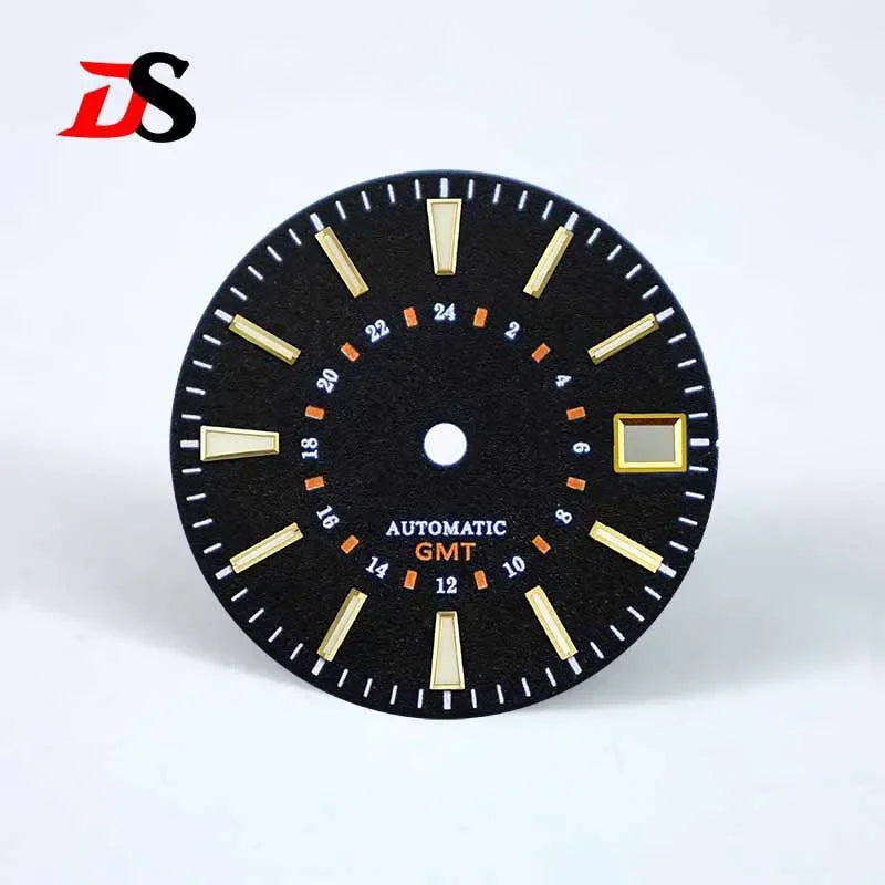 Spark Texture Dial GMT Blue Lume 28.5mm NH34 Movement