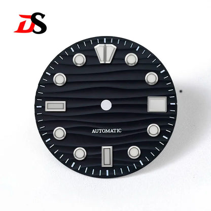 DS 28.5mm Sea Wave GS Dial BGW9 C3 Lume Date NH35 Movement