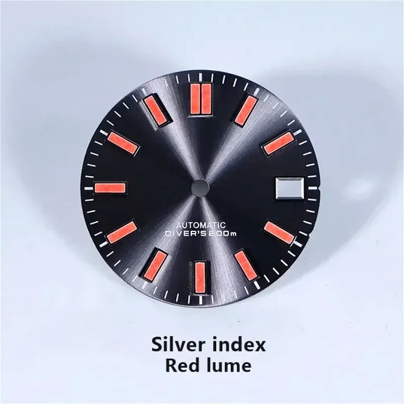 28.5mm Sunburst Dial Sbdx019 6105 Color Lume NH35 Movement