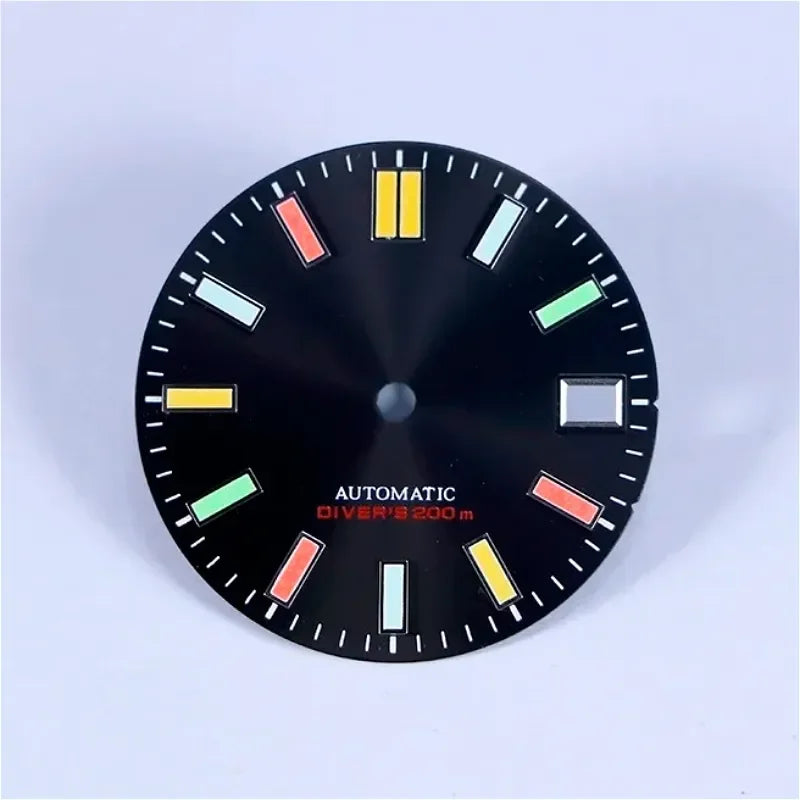 28.5mm Sunburst Dial Sbdx019 6105 Color Lume NH35 Movement