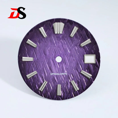 Ice Forests Dial NH34 28.5mm NH35 No Lume No Tick Mark