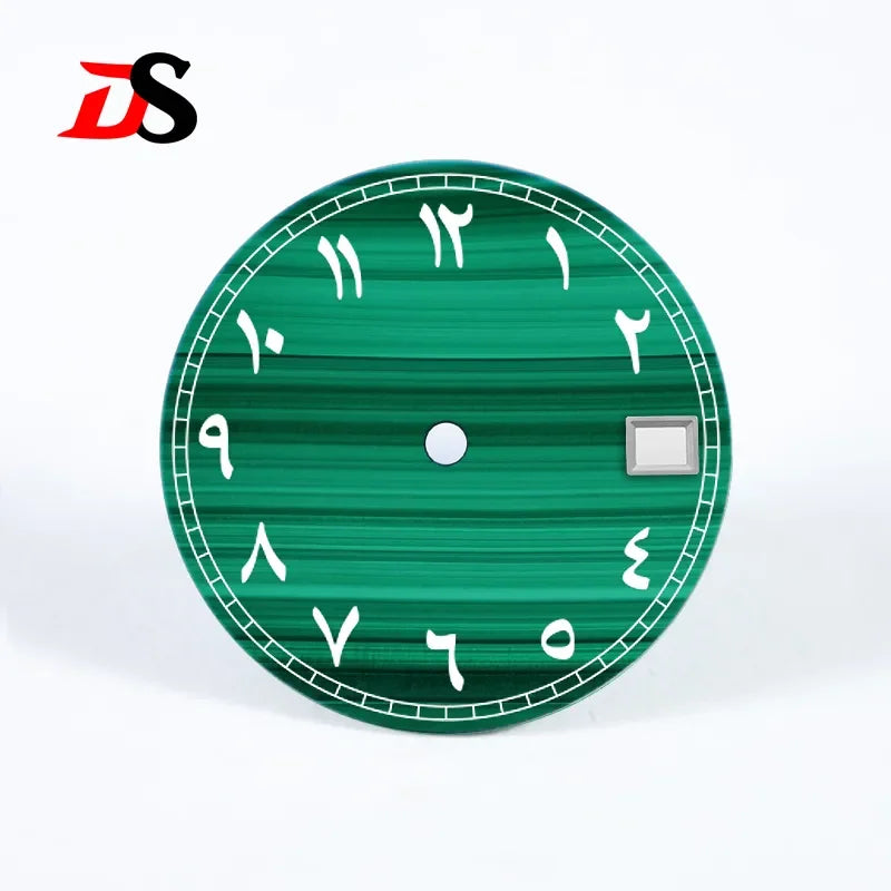 Arab 28.5mm Dial Malachite NH35 Movement Stone Dial No Lume