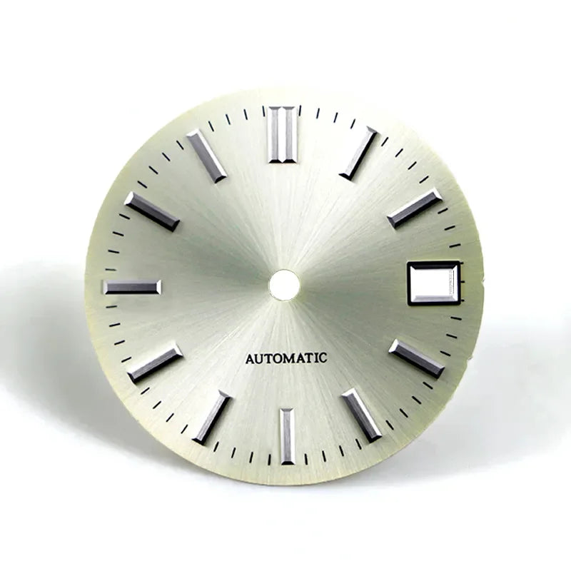 28.5mm Sunburst Dial No Lume NH35 Movement Classic Watch Dial