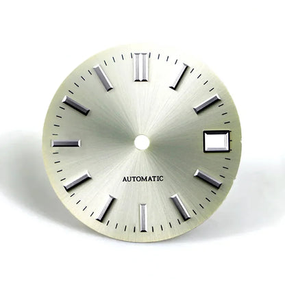 28.5mm Sunburst Dial No Lume NH35 Movement Classic Watch Dial