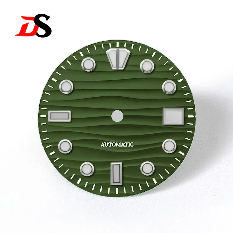 DS 28.5mm Sea Wave GS Dial BGW9 C3 Lume Date NH35 Movement