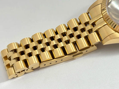 Stainless Steel 36mm Strap Oyster Ring Gear Sapphire